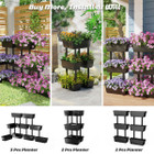 3-Tier Freestanding Vertical Plant Stand for Gardening & Planting Use product image