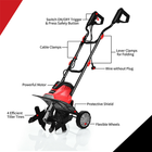 Corded Electric 17-Inch 13.5-Amp Tiller and Cultivator product image