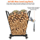 iMounTEK® Firewood Log Rack with Wheels product image