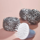 Cute Shark-Fin Pan Scrubber (with 4 Scrub Refills) product image
