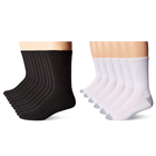 Sockletics® Men's Black & White Crew Socks (12-Pairs) product image