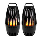 Tiki Torch Bluetooth Speaker LED Table Lamps (Set of 2) product image