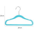 Kids' Polka Dot Velvet Hangers by Amazon Basics (1- or 5-Pack) product image