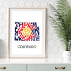 State Nickname 8 x 10-Inch Art Print product image