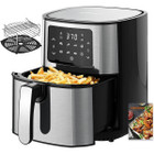 Joyoung 5.8 Quart Stainless Steel Double Basket Air Fryer  product image