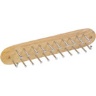 Wood Wall Mounted Tie, Belt and Scarf Hanger product image