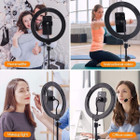 10-Inch LED Selfie Ring Light with Adjustable Tripod product image
