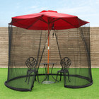 9- to 10-Foot Umbrella Table Mosquito Net Cover product image