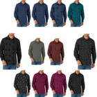 Men's Classic Slim-Fit Woven Button-Down Long Sleeve Shirts (3-Pack) product image