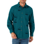 Men's Classic Slim-Fit Woven Button-Down Long Sleeve Shirts (3-Pack) product image