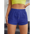 Women's High-Waist Active Running Shorts with Drawstring (5-Pack) product image