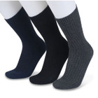 Men's Textured Knit Wool Blend Socks by GaaHuu™ (3-Pair) product image