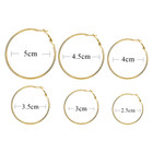 Fenzer™ Gold Hoop Earrings (6-Pair) product image