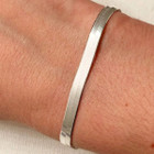 8-Inch Silver Herringbone Bracelet product image