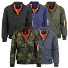 Men's Heavyweight MA-1 Flight Bomber Jacket product image