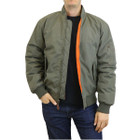 Men's Heavyweight MA-1 Flight Bomber Jacket product image