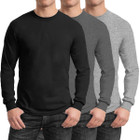 Men's Long Sleeve Crew Neck Tees (3-Pack) product image