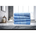 Dan River® 4-Piece Embossed Microfiber Bath Towel Set product image