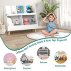 Kids' 5-Cube Bookshelf & Toy Organizer with Anti-Tipping Kits product image