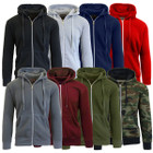 Men's Fleece Zip-Up Hoodie with Pockets product image