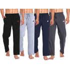 Pacific Polo Club® Men's Cotton Lounge Pants with Pockets (4-Pack) product image