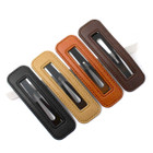 Vegan Leather Hair Clip Barrettes (Set of 2) product image