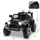 Kids' 12V Ride-on Truck with Remote and Headlights product image