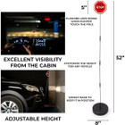 Zone Tech® Led Flashing Stop Sign Parking Assistant product image