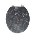Round Toilet Seat with Easy Clean & Change Hinge product image