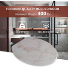 Round Toilet Seat with Easy Clean & Change Hinge product image