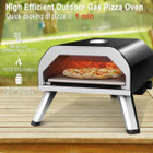 15,000BTU Gas Pizza Oven with Pizza Stone, Cutter, & Peel product image