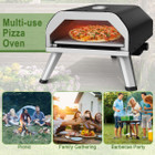 15,000BTU Gas Pizza Oven with Pizza Stone, Cutter, & Peel product image