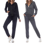 Women's Matching Jersey-Knit Hoodie and Jogger Pants (2-Pack) product image