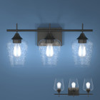 3-Light Wall Sconce Modern Bathroom Vanity Light Fixture product image