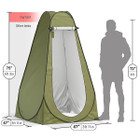Outdoor Pop-up Privacy Tent product image