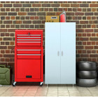 Rolling 2-in-1 6-Drawer Tool Cabinet product image