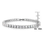 18K Gold Plated Cubic Zirconia Classic Tennis Bracelet product image