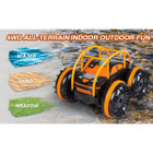 Kids' Amphibious 2.4GHz RC Car-Boat Stunt Vehicle with LEDs product image