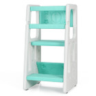 Kids' Kitchen Step Stool with Double Safety Rails product image