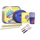 Kids' Birthday Theme Disposable Dinnerware Set product image