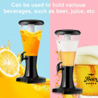 3L Draft Beer Tower Dispenser with LED Lights (2-Pack) product image