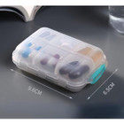 Travel Pill Organizer Moisture-Proof Box with Grids (3-Pack) product image