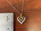 Diamond Accent "Mom" Pendant with Bow and Heart product image