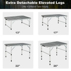 Folding Lightweight Aluminum Outdoor Table product image