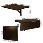 31.5 x 23.5-Inch Wall-Mounted Folding Table product image