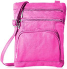 Super Soft Leather Crossbody Bag with Strap (3 Sizes) product image