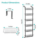 NewHome™ 6-Tier Over-the-Door Pantry Organizer Rack product image