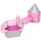 iMounTEK® Kids' 3-in-1 Pop-up Play Tent with Ball Pit & Crawl Tunnel product image