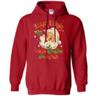 Men's Christmas-Themed Pullover Hoodie with Dual Kangaroo Pocket product image