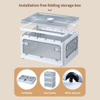 Joybos® 40L Foldable Transparent  Storage, Multifunctional (3-Pack) product image